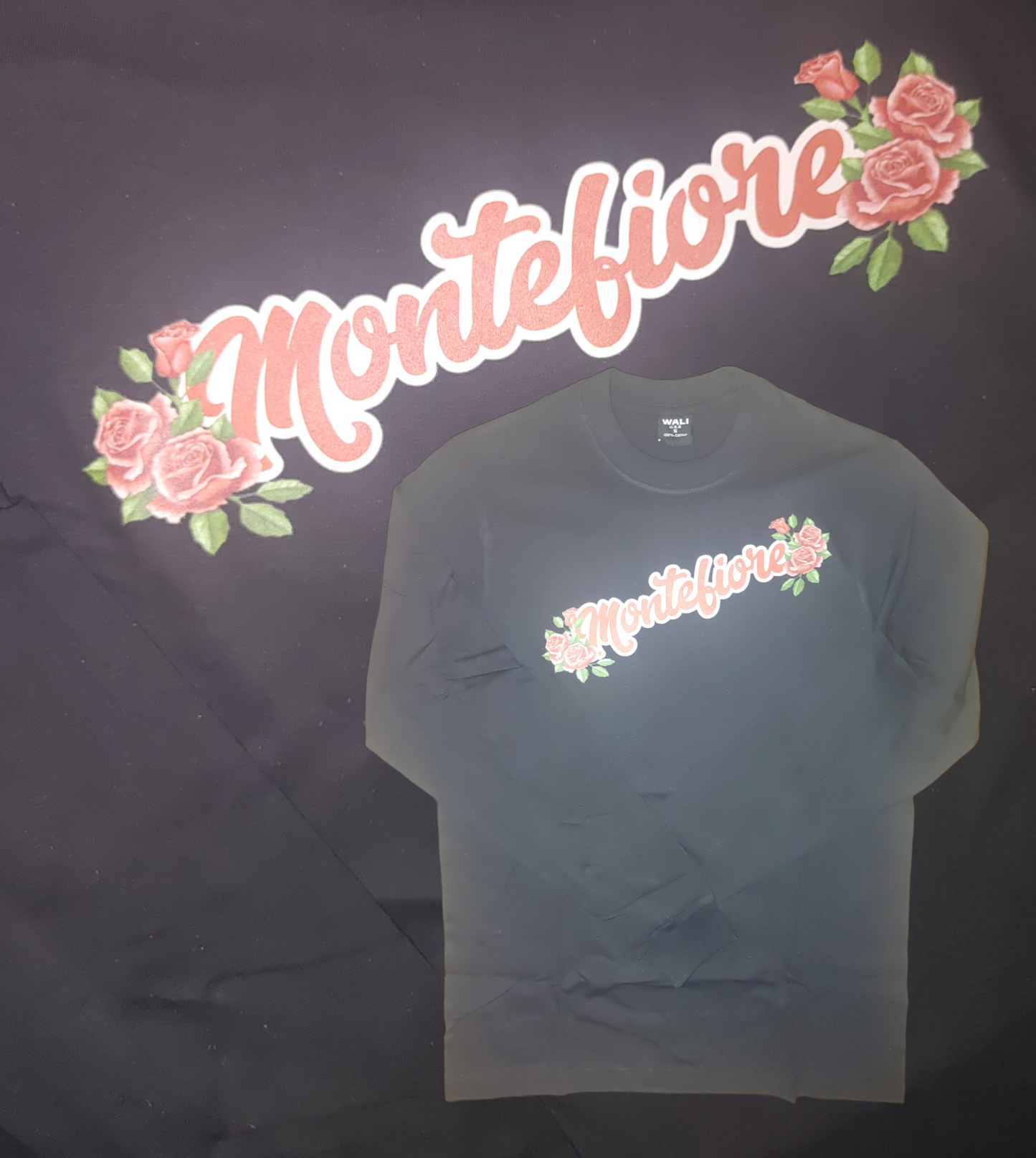 Black Long Sleeve Valentine's Day