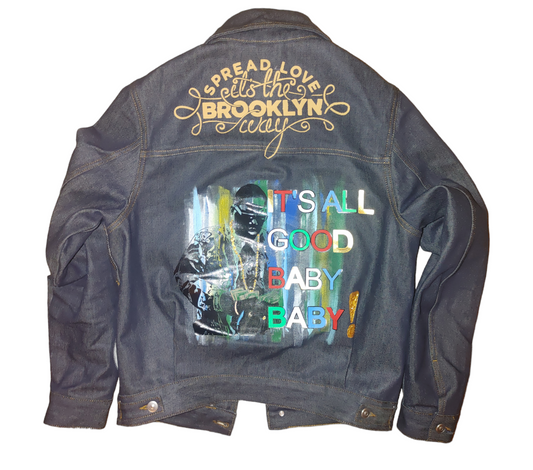 Its All Good Custom Demin Jacket